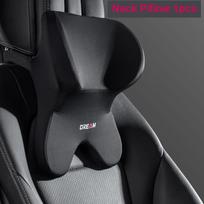 Automobilio juosmens atrama galvos atrama kaklo pagalvė atrama Universali minkšta kaklo pagalvė pagalvėlė Automobilio atminties putų juosmens pagalvė nugarai Headrest 16Eq gray