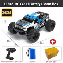 Naujas 4WD Rc Car 2,4 GHz Rc Car visureigis didelės spartos automobilis Monster Truck 45 km/h 1:18 Visureigio sunkvežimio žaislas Vaikų gimtadienio dovana 18302