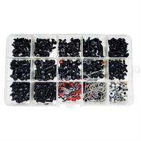 Screws Nut Set Multi Sizes Metal RC Car Screws for Repairing Truck Off Road Vehicle
