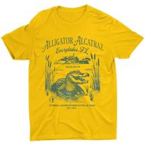 Alligator Alcatraz Florida Everglades Parody Design Unisex T-Shirt 2XL