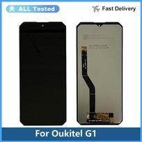 Pilnas LCD ekrano ir skaitmenintuvo surinkimas Oukitel G1  WP23 Plus  Y92071 gray