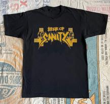 NEW EDGE OF SANITY Logo Classic T Shirt Black All Size Gift Fan BT795 Unisex T-Shirt XXXXL