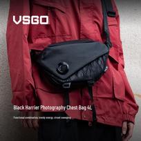 VSGO Black Harrier Professional Camera Sling Bag black
