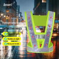 Anseira LED atspindinti saugos liemenė
