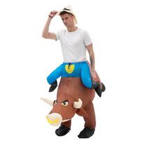 Inflatable Bull Ride Costume for Festivals and Events One Size