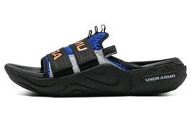 Under Armour Alpha Guminis Padas Šlepetės Unisex Juoda Mėlyna 3025051-400 37.5