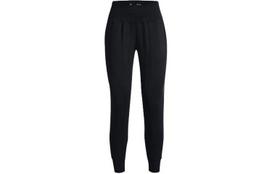 Under Armour Slim Fit Pants Moderate Sweatpants Women's Black 1371021-001 S