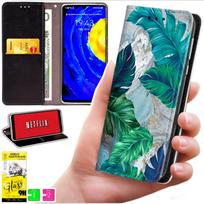 Etui Typu Portfel Do Xiaomi 15T - Pokrowiec Bluemoon Nadruk + Szkło 9H
