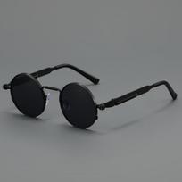 New Classic Retro Round Frame Myopia Sunglasses Steampunk Style Sun Glasses High Definition Eyewear Diopter 0 To -4.0 0 juoda