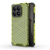 Honeycomb Shockproof For Xiaomi 15T Case Armor Capa Xiaomi 15T Cover TPU Translucent Protector Cover Xiaomi 15T Pro Case xiaomi 15T Pro žalia