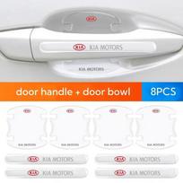 ABCDFD18 pcs For KIA Sportage Rio Ceed Picanto K5 K9 Sorento Car Door Bowl Handle Protector Stickers Transparent Anti-scratch Film
