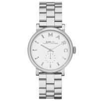 Marc Jacobs MBM3242 Baker Sidabrinis moteriškas laikrodis 36 mm sidabras