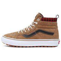 Vans Sk8-Hi MTE-1 Plaid Brown Unisex Sneakers Black VN0A5HZYY49 43