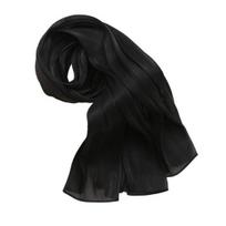 180x70cm Moteriškas skarašalikas Vienspalvis Šilkinis Turbanas Apsauga nuo UV spindulių Universalus Skara Darbui Kasdieniam Dėvėjimui