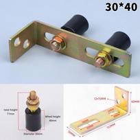 Complete Gate Roller Kit 1 Set Sturdy Wear Resistant with L Bracket for Home Yard Driveway Sliding Gate Replacement 02