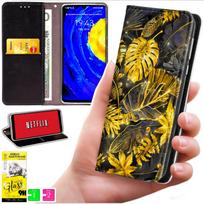 Etui Typu Portfel Do Motorola Edge 70 - Pokrowiec Bluemoon Nadruk + Szkło 9H