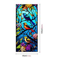 Window Privacy Film Stickers Artscape Magnolia Window Film Vinyl For Glass Windows Stained Glass Window Film Home And Bathroom