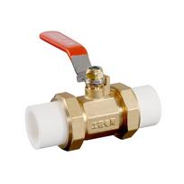 PPR Brass Double Union Manual Ball Valve