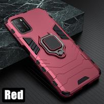 Magnet Case For Samsung Galaxy S20 FE S10 Lite S21 S9 S8 Plus Galaxi Note S 10 Lite 20 Ultra Plus 9 ShockProof Case Impact Cover S10 Plus raudona