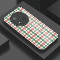 Phone Case For Huawei Honor Magic 7 Lite Luxury Tempered Glass Cover For Honr Magic 6 5 Pro Grid Pattern Lens Protection Capa Honor Magic5 Pro