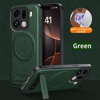 For OPPO Find X9 Pro Leather Stand Case for OPPO Find X 9 X9pro Magnetic  Wireless Charging Shockproof Protection Cover For Find X9 pro