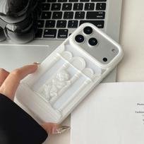 Retro Building Angel Case For For Iphone 17 16 15 14 13 Pro Max 17 Air 12 Pro Max Embossed Spray Painting Silicone Shockproof Cover iPhone17