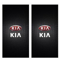 ABCDEJ1 2Pcs Car Center Pillar Anti-scratch Protector Film Sticker Auto B Pillar Decoration Decal For KIA Sportage Picanto Rio Ceed Soul