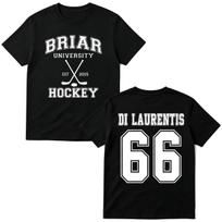 2026 Off Campus TV Series T-shirts Di Laurentis 66 Briar University Hockey T-shirt Men's Women Fashion Cotton Short Sleeve T Shirts Casual Tee Top 4XL