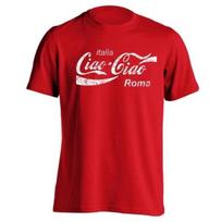 Ciao Ciao Italy Itanlian Cola Rome Funny 80S Red Basic Men's T-Shirt XL