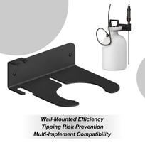 Carbon Steel Garden Pump Sprayer Holder Save Space 2.5 Gallon Pump Sprayer Storage Holder Wall-Mounted Garden Tool Organizer China Mainland