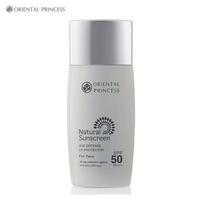 Oriental Princess Natūralus apsauginis kremas nuo saulės Age Defense UV apsauga veidui SPF 50 PA +++ 50 ml 50 ml gray