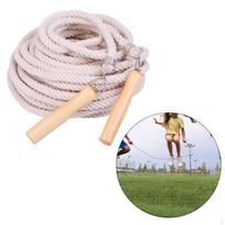 Jump Rope Designed for Training with Flexible Handles Indoor Use 5m white