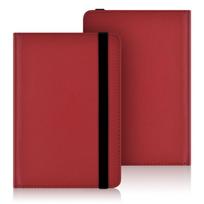 Universal Protective Case 6 inch E-book Reader Cover with Hand Strap Full Protection Shell for Kindle 10/11th Paperwhite 1/2/3/4 raudona