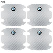 Apsauginiai nuo įbrėžimų lipdukai ant automobilio durų dubenėlių BMW X1 X2 X3 X5 X4 X6 X7 G30 G20 G32 G11 G12 F40 F30 F20 F10 F3 Silver-4pcs