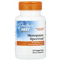 Doctor's Best, menopauzės spektras su estrogenu-100, 30 daržovių kapsulių