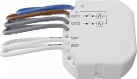 Satel BEZVADU DIVU KANĀLU 230V AC KONTROLLERIS ASW-220 (Smart 2-CH Relay) ABAX/ABAX2 SATEL