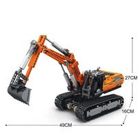 1106PCS RC Excavator MOC Building Blocks Crawler Engineering Vehicle Assemble Bricks Toy Gift for Kids