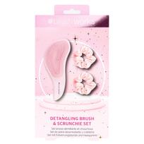 BRUSHWORKS Detangling Brush & Scrunchie Gift Set