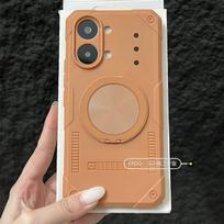 For Xiaomi POCO X8 Pro Max Case Magnetic Ring For MagSafe Matte Skin Feel Hard Cover For POCO X8 Pro Shell Dustproof Bumper Poco X8 Pro Max oranžinė