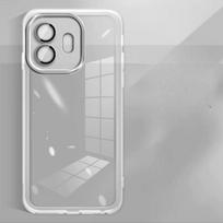 For OnePlus 15T Case For One Plus 15 T 1+15T Soft Clear Silicone TPU Cases Transparent Camera Lens Protective Film Cover Fundas For OnePlus 15T balta