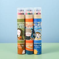 1 Set Oil-based Stationery Pencil 12/18/24/36/48 Colors Color Pencils Painting Pencil Set  Prize 12 colors/set