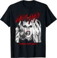 Oficialus Lady Gaga „Born This Way“ viršelio marškinėlis S gray