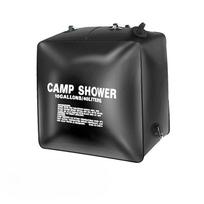 1PC 40L Shower Bag Outdoor Solar Bath Water Bag Bath Camping Wash Heat-absorbing Waterproof PVC