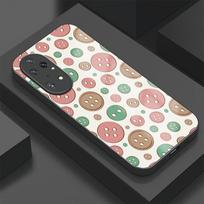 Silicone Shockproof Phone Case For Huawei P50 Pro P20 Mate 50 Pro P40 P30 Lite Lens Protection Scissors Button Pattern Cover Huawei P20