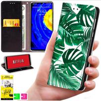 Etui Typu Portfel Do Xiaomi 15T - Pokrowiec Bluemoon Nadruk + Szkło 9H