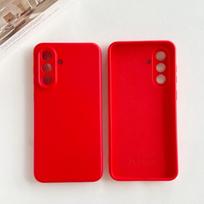 For For Samsung Galaxy S25 S24 S23 S22 Plus Ultra Soft Liquid Silicone Case For A56 A16 A55 A54 Camera Protection Shockproof Cover Galaxy S24 Ultra
