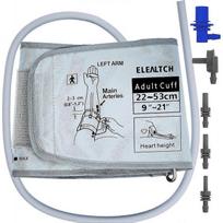 Extra Large Cuff Compatible with Omron 9u201d-21u201d Inches (22-53CM) XL Blood Pressure Adult ARM BP Replacement Cuff for Big ARM, Grey