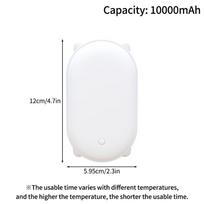 Plush Hand Warmer Rechargeable Mini Electric Warmer Winter with Digital Display Pocket Heater 2 IN 1USB Charging Power Bank
