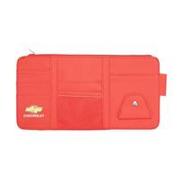Car Sun Visor Organizer Box Multi Functional Storage Bag For Chevrolet Corvette Montana TrailBlazer Silverado Traverse Camaro