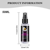 Iron Remover Wheel Cleaner Spray - 50ml Professional Rim Rust & Dust Cleaner for Auto Detailing